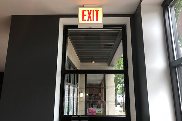 Exit sign Gallery